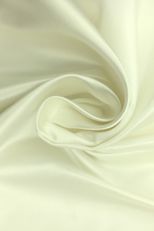 Italian Silk Duchesse Satin in Eggshell0