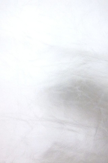 Metallic Faux Leather in Silver0