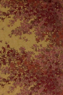 Metallic Silk Blend Organza Cloqué0