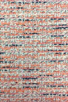 Lesage Cotton Blend Tweed in Cantaloupe 0