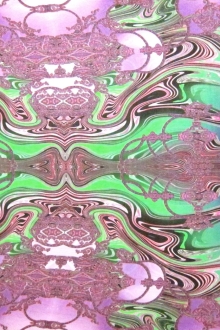 Printed Silk Chiffon Panel0