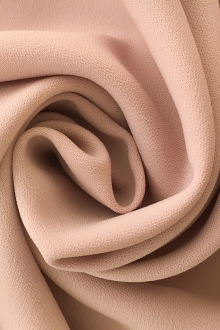 Polyester and Spandex Stretch Crepe in Blush0