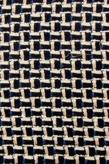 Cotton Poly Tweed0