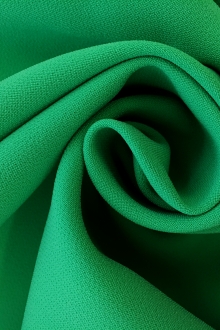 Polyester Stretch Crepe in Green0
