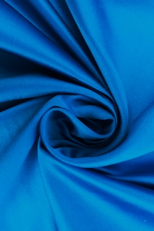Silk Duchesse Satin with Tropic Blue0