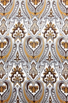 Printed Silk Charmeuse0