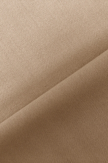 Italian Wool Satin Faille in Khaki0