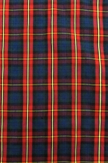 Silk Shantung Plaid0