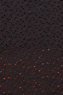 Cotton Eyelet in Black0