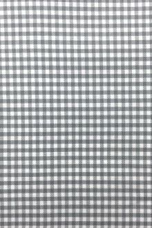 Carolina Cotton Gingham in Silver0
