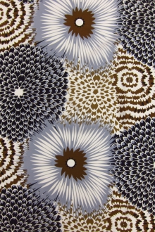 Printed Silk Charmeuse0