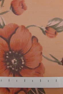 Printed Iridescent Silk Chiffon0