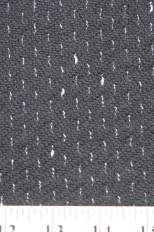 Wool Metallic Tweed0