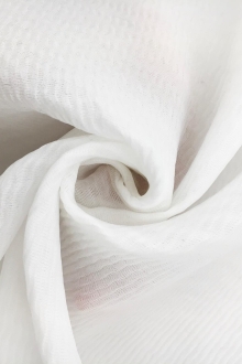 Silk and Nylon Blend Organza Plissé0