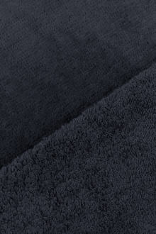 Cotton Terry Velour in Navy 0