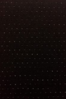 Japanese Cotton Woven Dots Novelty in Brown0