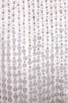 Sequins Beads Crystal on Tulle0