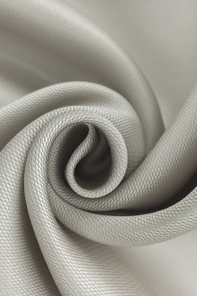 Silk Barathea in Pewter0