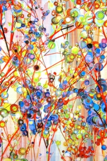 Scuba Knit With Abstract Print0