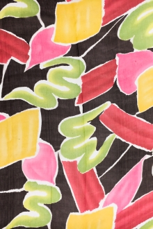 Printed Silk Chiffon0