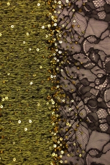 Beaded Metallic Lace0