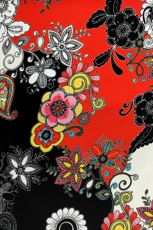 Printed Polyester and Nylon Mikado0