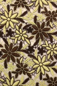 Metallic Guipure Lace0