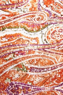 Printed Silk Charmeuse0