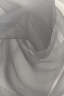 Japanese Polyester Extra Fine Organza in Grey0