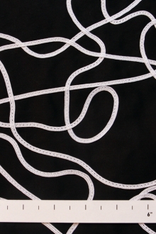 Ribbon Embroidered Cotton Lycra0