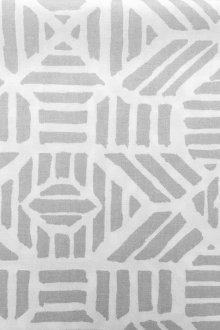 Cotton Canvas With Metallic Print0