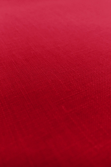 Irish Lightweight Linen in Red0