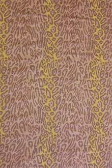 Animal Print Brocade0