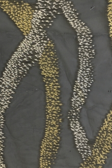 Silk Organza with Metallic Fil Coupé 0