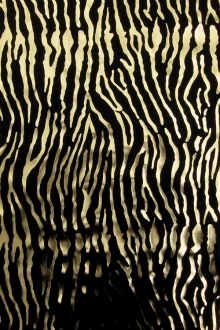 Metallic Printed Silk Charmeuse0