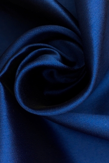 Silk and Polyester Zibeline in Cobalt0