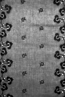 Swiss Cotton Voile Eyelet0