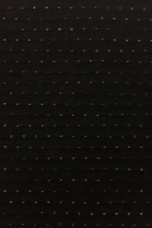 Japanese Cotton Woven Dots Novelty in Espresso 0