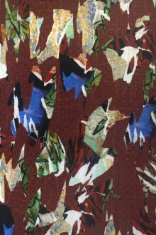 Max Mara Italian Cotton Nylon Novelty0