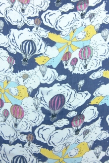 Printed Silk Crinkle Chiffon0