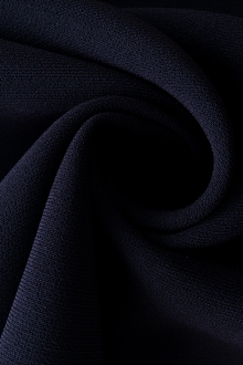 Sponge Crepe in Navy0