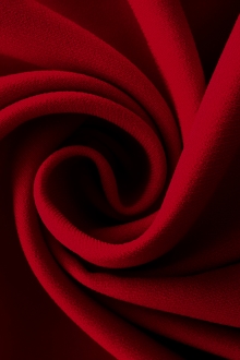 Sponge Crepe in Red0