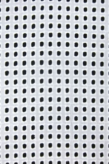 Cotton Eyelet in White0