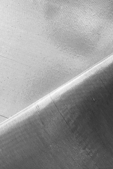 Silk and Polyester Blend Doubleface Lamé0