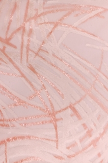 Silk and Lurex Velvet with Abstract Strokes0