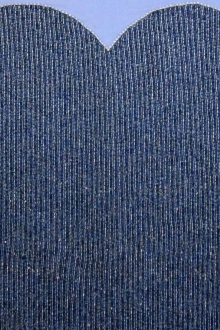 Suzanne Royal Bugle Bead Embroidered Tulle Bodice 0