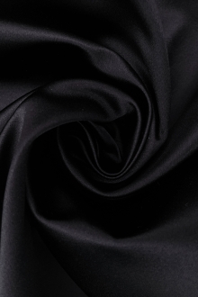 Italian Silk Duchesse Satin in Graphite0