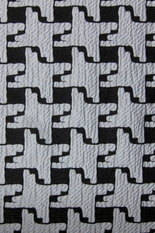 Houndstooth Cloqué0