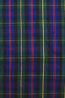Silk Shantung Plaid0