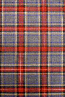 Superfine Merino Wool Plaid0